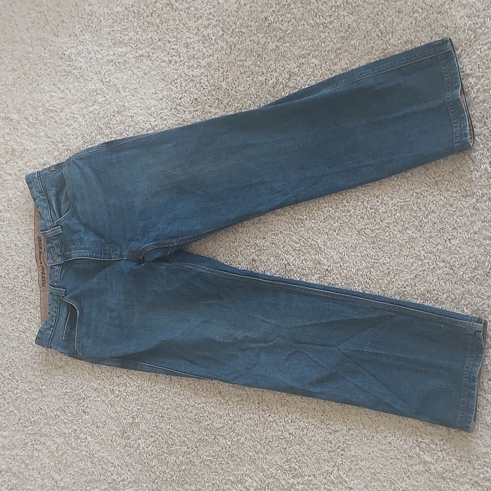 NEW MEN'S DULUTH TRADING RELAXED FIT JEANS 34X30